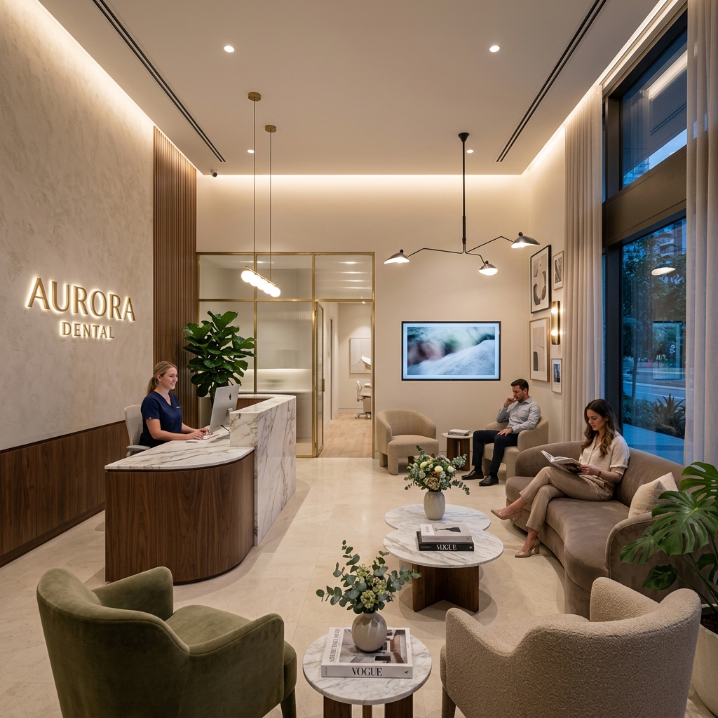 Dental Clinic Interior Reception